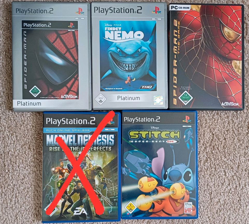 Ps2 Ps3 Games Spiele Play Station Spiderman Need for Speed in Dresden
