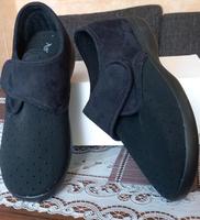 Stretch Klett Slipper Gr. 44 Thüringen - Themar Vorschau