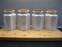 4 Porzellan Vorratsdosen, weiß, ca 1000 ml, neuwertig Niedersachsen - Bad Fallingbostel Vorschau