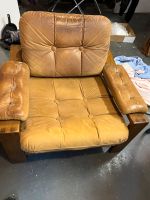 Wildleder Sofa Garnitur Vintage Sessel 2-Sitzer Baden-Württemberg - Gerlingen Vorschau