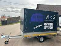 Planenanhänger 750kg ungebremst 250x145 Anhänger mieten leihen Baden-Württemberg - Ruppertshofen Vorschau