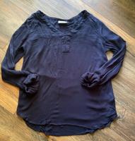Kaffe Bluse Tunika Sommer Gr. M 36/38 dunkelblau Brandenburg - Schönwalde-Glien Vorschau