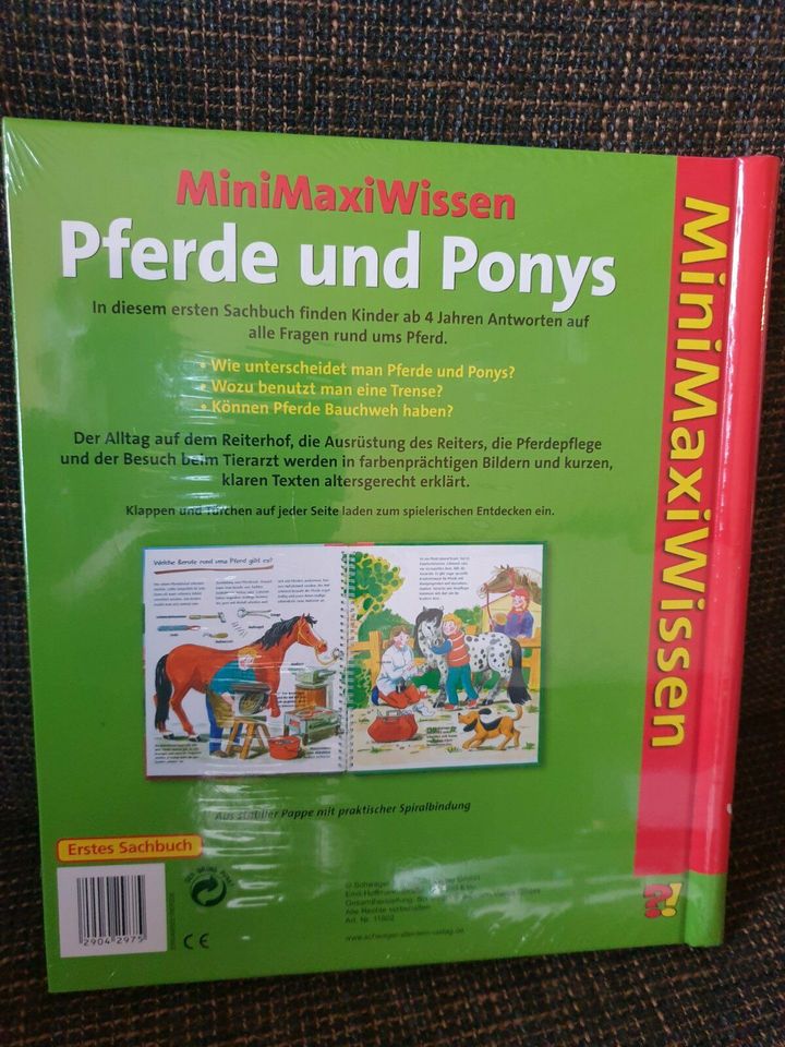 MiniMaxiWissen Pferde und Ponys Sachbuch ab 4 Jahren, NEU/OVP! in Schwarzenbek