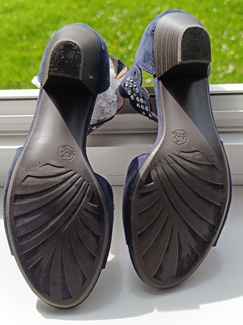 Jana shoes Sandalette in Wildlederoptik (blau) in Siegburg