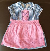 Kinder Dirndl Gr. 80 blau - kariert mit rosa Schürze v. Esprit Baden-Württemberg - Riedlingen Vorschau