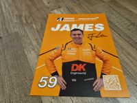 1 Autogramm JAMES COTTINGHAM WEC 2024 McLaren Motorsport Sachsen - Chemnitz Vorschau