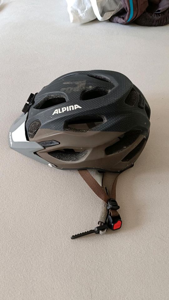 Alpina Carapax MTB Helm in Poing