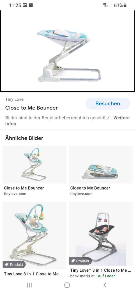 Baby Bouncer Wippe/Hochstuhl in Berlin