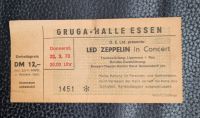 Led Zeppelin Ticket1973Gru.(opt.DeepPurple,PinkFloyd,AliceCooper) Nordrhein-Westfalen - Wiehl Vorschau