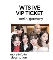 WTS IVE Berlin Vip Ticket zum verkauf (: Innenstadt - Köln Altstadt Vorschau