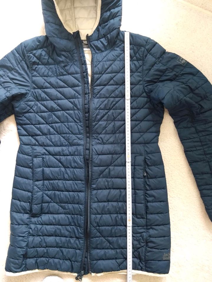 Jack Wolfskin Damen Jacke Steppjacke blau weiß in Hamburg