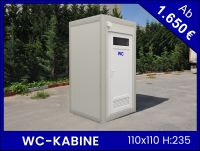 WC-Kabine | Sanitärcontainer | Behinderten WC | Bürocontainer | WC Container | Toilettencontainer | Behindertentoilette | TEILWEISE SOFORT VERFÜGBAR 110x110 Hessen - Kassel Vorschau