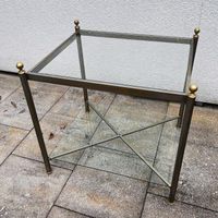 2x da, Set 45,- €: Couchtisch Metall Glas Bicolor Silber Gold Nürnberg (Mittelfr) - Mitte Vorschau