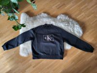 Calvin Klein Jeans CK Sweatshirt Sweater Pullover Schwarz XS 34 Hamburg Barmbek - Hamburg Barmbek-Süd  Vorschau