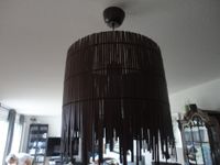 Ikea Rotvik Holz Lampe, Lampenschirm mit Fassung+Energiesparbirne Niedersachsen - Rastede Vorschau