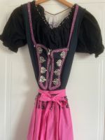 Original Steindl München Dirndl Schwarz Rosa Trachtenkleid 40 Bayern - Paunzhausen Vorschau