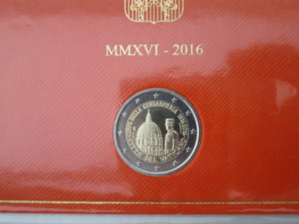2€ Sondermünze Vatikan 2016, Gendarmerie in Neumünster