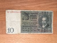 Geldschein 10 Reichsmark zehn Baden-Württemberg - Öhringen Vorschau