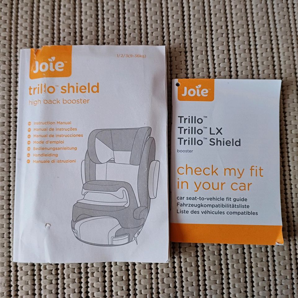 Joie Trillo Shield Autositz 9-36 kg in Deutsch Evern