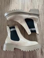 Beige/schwarze Chelsea Boots/Stiefeletten Nordrhein-Westfalen - Castrop-Rauxel Vorschau
