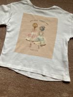 Shirt Langarmshirt Zara weiß Ballerina 98 Tänzerinnen Essen - Stoppenberg Vorschau