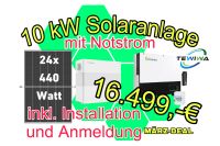 ☀️ Notstrom-März-DEAL ✅ 10kW Solaranlage mit Speicher 10kWh von Growatt und Notstrombox inkl. Installation - Photovoltaik Balkonkraftwerk Batterie PV Solar Sonnenstrom kein enpal 1komma5grad ekd Berlin - Marzahn Vorschau