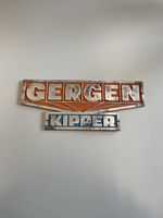 Gergen Kipper Emblem Logo für Oldtimer Kipper LKW Nutzfahrzeuge Niedersachsen - Velpke Vorschau