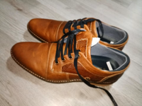 Herren Lederschuhe Business Schuhe Gr. 42 Cognac Männer Halbschuh Nordrhein-Westfalen - Gronau (Westfalen) Vorschau