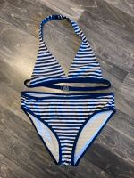 Bikini maritim gestreift geringelt blau weiß Gr. 140 Nordrhein-Westfalen - Detmold Vorschau