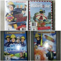 DVD für Kinder - Rabe Socke, Feuerwehrmann Sam Bayern - Hochstadt am Main Vorschau