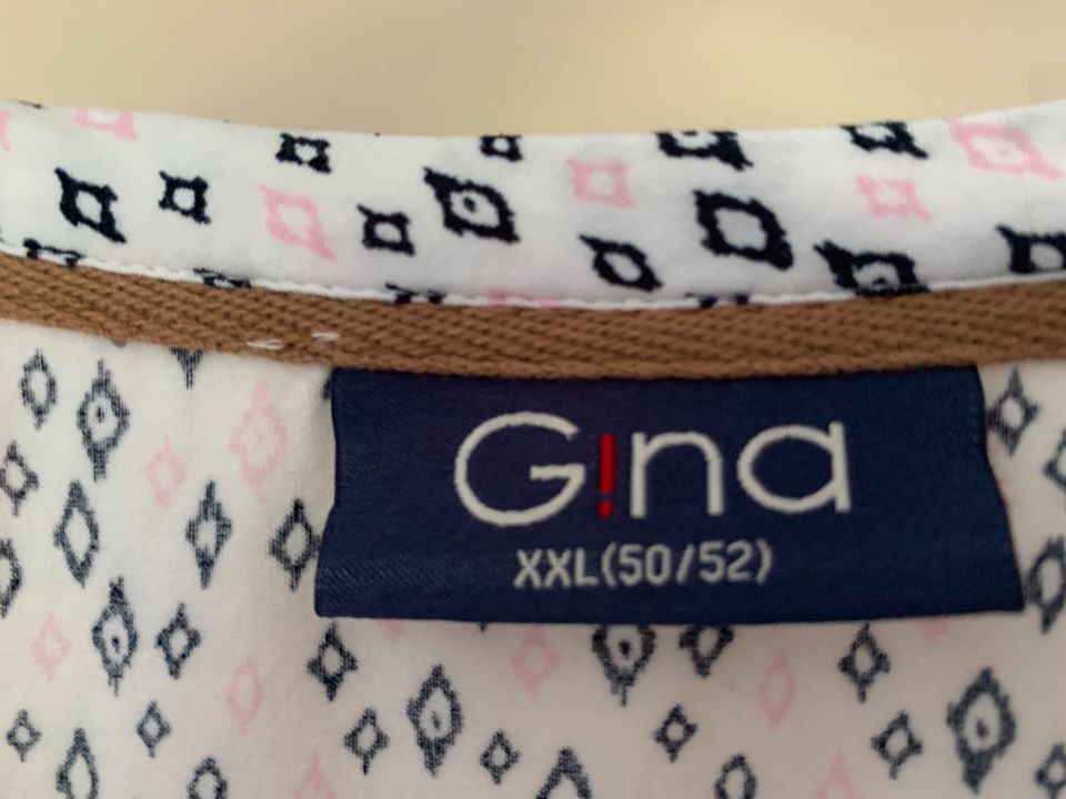 Gina Bluse, kurzer Arm, Gr. XXL, neuwertig in Geestland