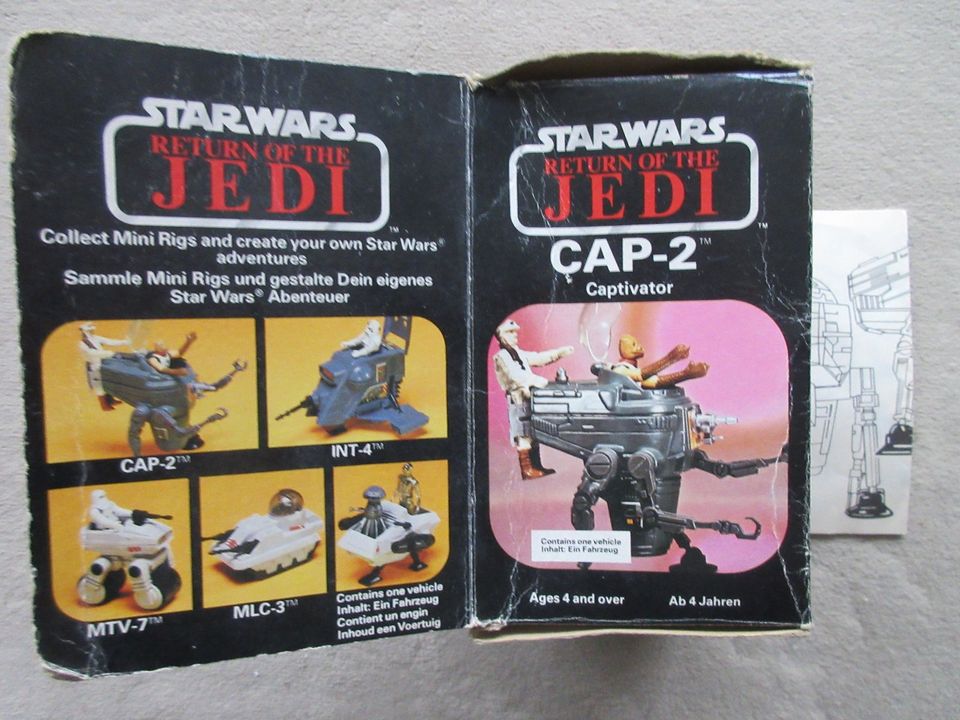 STA WARS, CAP-2, Return of the Jedi, cc. 1983 in Heddesheim