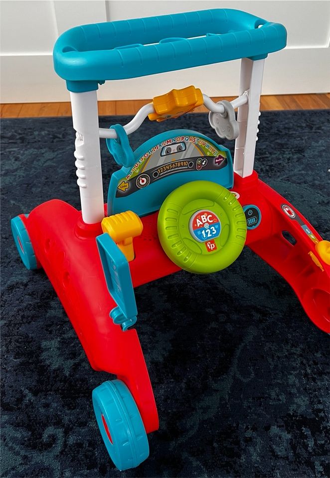 Fisher-Price 2-Seiten Auto-Lauflern-Wagen in Baienfurt