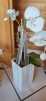 5 weiße Orchideen, künstlich, mit weißem Keramiktopf von Tiziano Nordrhein-Westfalen - Erftstadt Vorschau