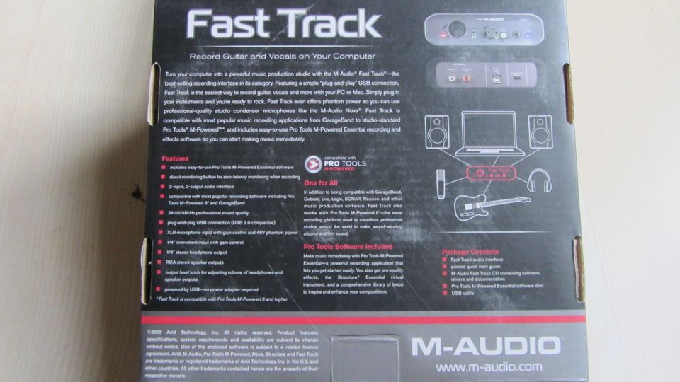 Fast Track M-Audio in Haimhausen