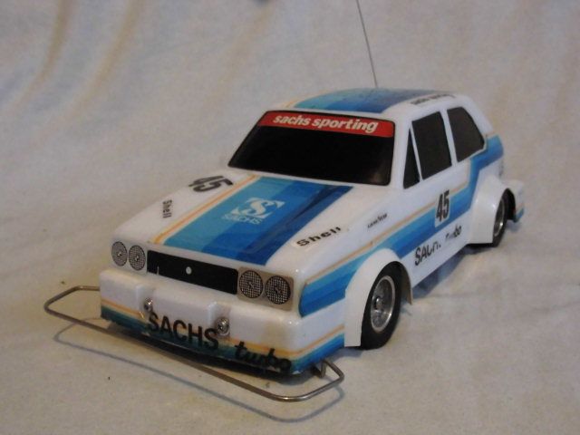 VW Golf 1 GTi 16V RC Rennauto Vintage Tamiya Nikko tecnotoy 80er in Tauberbischofsheim