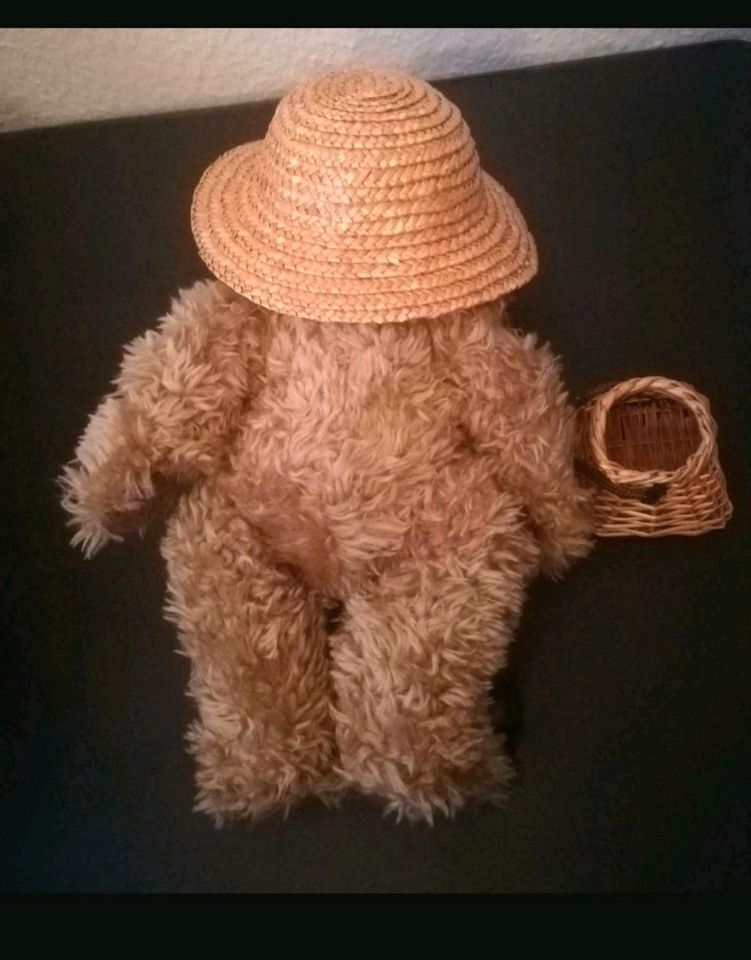 TeddyBär OPA mit Brille und Pfeife 25cm hoch (sitzend) in Duisburg