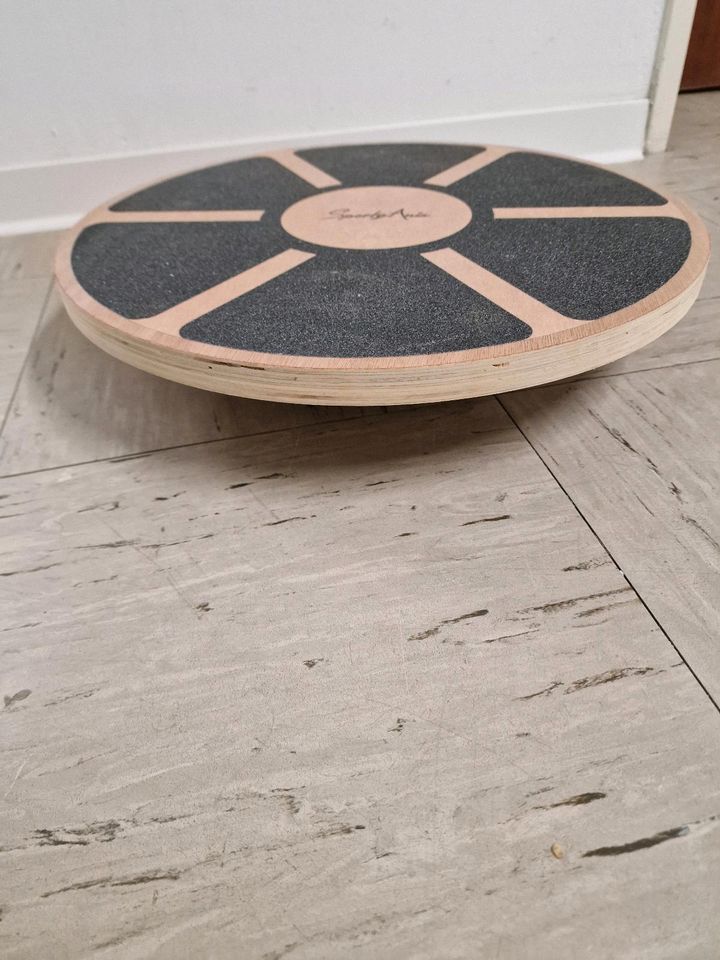 SportyAnis® Premium Balance-Board Holz, Durchmesser 40 cm in Bocholt
