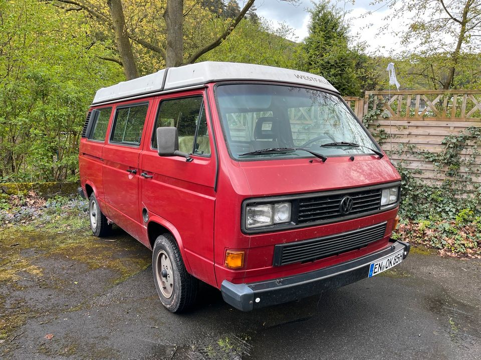 VW T3 Multivan, Westfalia Aufstelldach, Diesel, H-Kennzeichen in Ennepetal