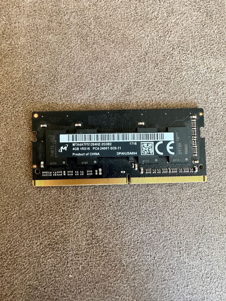 Apple Micron MTALATF51264HZ-2G3B2 Arbeitsspeicher (2x4GB) DDR4 in Petersaurach