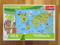 Lernpuzzle Weltkarte, 100 Teile, 5 – 7 Jahre, einwandfreier Zusta Hessen - Darmstadt Vorschau