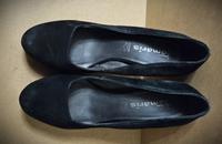 Tamaris Pumps Echtleder Leder Plateau Schuhe Gr. 38 schwarz Wandsbek - Hamburg Jenfeld Vorschau