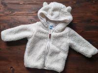 Teddyjacke mit Kapuze weiß creme Gr. 68 Nordrhein-Westfalen - Willich Vorschau