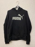 Schwarzer Puma Hoodie Pullover Sachsen - Langenbernsdorf Vorschau