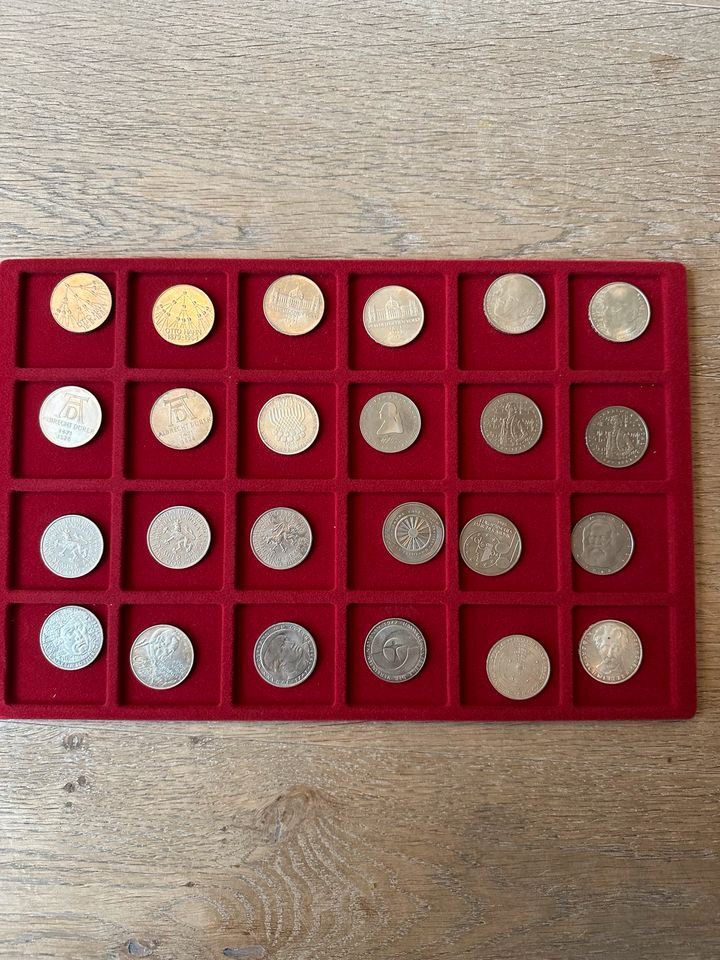 5 DM Silbermünzen 24 Stk in Hamburg