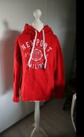 roter Pullover Pulli Hoodie H&M Gr. M Print „Newport Sailing“ Niedersachsen - Sande Vorschau