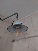 Lampe Industrie Vintage Retro Antik Sammler Emaille weiß Nordrhein-Westfalen - Witten Vorschau