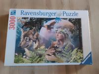 *Neu*Ravensburger Puzzle Wolf im Mondschein 3000 Teile Nordrhein-Westfalen - Brilon Vorschau