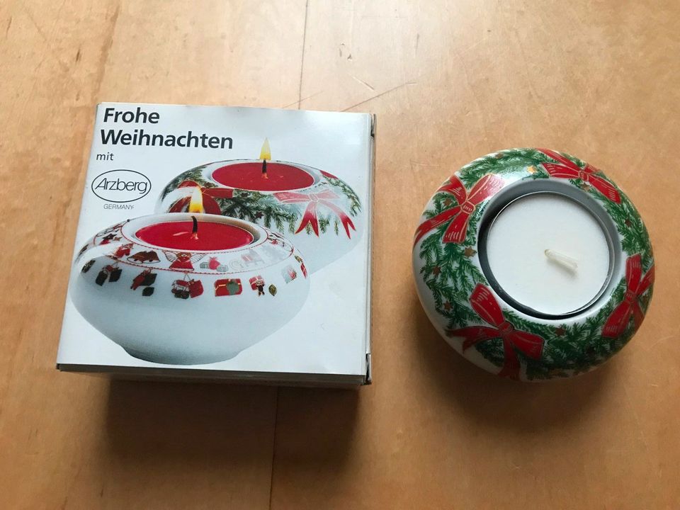 Arzberg Teelicht Weihnachten Weihnachtsteelicht OVP in Heidelberg