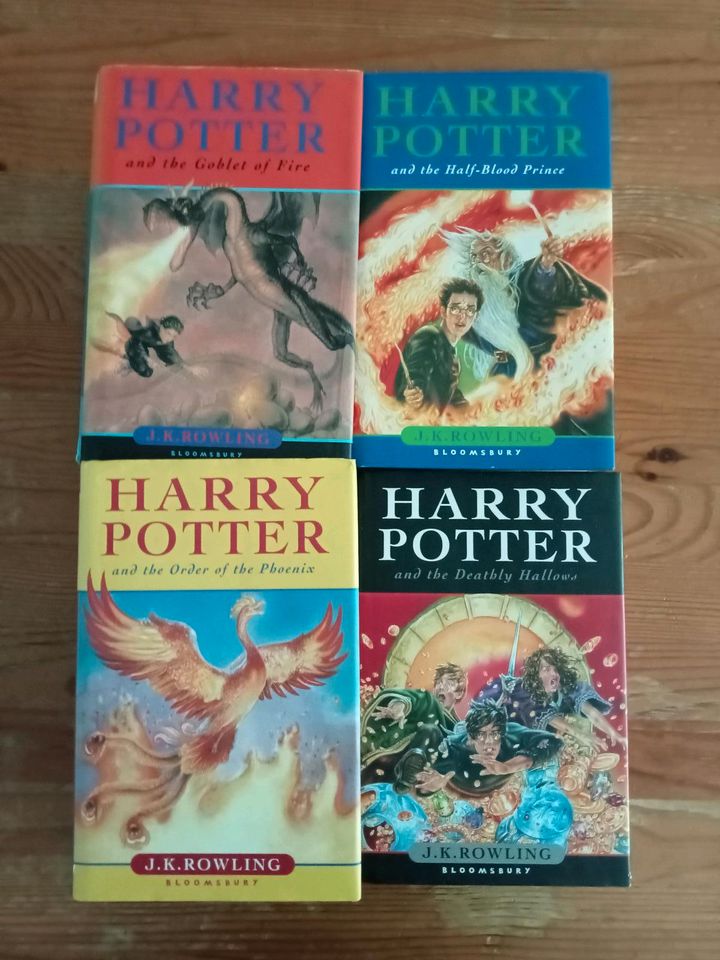 Harry Potter 4 Bände auf Englisch in Köln